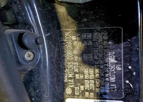 2013 Kia Soul from USA, damaged, VIN KNDJT2A56D7633570